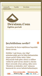 Mobile Screenshot of dersiam.com